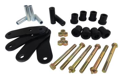 RT Offroad - RT Offroad RT21049 HD Greasable Shackle L/R FR or RR Blk 3/4" Lift