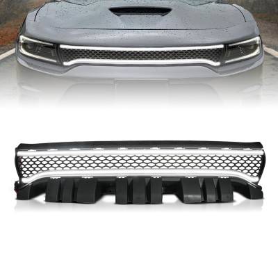 Anzo USA - Anzo USA 901028 Grille w/LED for 15-23 Dodge Charger