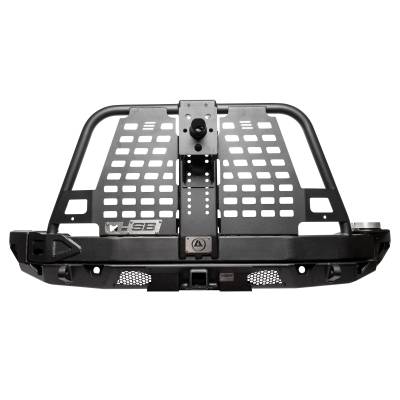 Smittybilt - Smittybilt 77897 Atlas Rear Bumper for 2018+ Jeep Wrangler JK & JL 2/4-DR