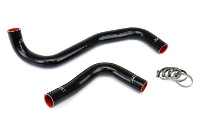 HPS Performance - HPS 57-1302-BLK Black Radiator Hose Kit for 09 Toyota Sequoia 4.7L V8