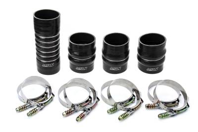 HPS Performance - HPS 57-1568-BLK Black Intercooler Hose Boots Kit for 03-07 Dodge Ram Pickup