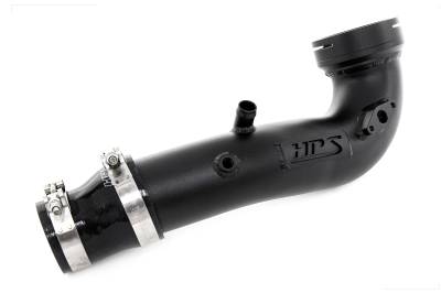 HPS Performance - HPS 17-127WB Black Intercooler Cold Side Charge Pipe for 10-19 X6 3.0 Turbo N55