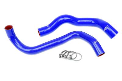 HPS Performance - HPS 57-1902-BLUE Blue Radiator Coolant Hose Kit for 97 98 Ford Mustang 3.8L V6