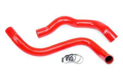 HPS Performance - HPS 57-1903 Red Red Radiator Coolant Hose Kit for 99-04 Ford Mustang 3.8L V6