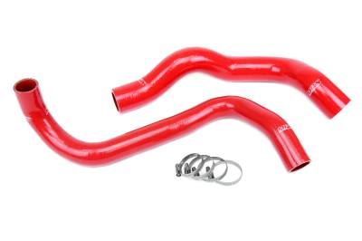 HPS Performance - HPS 57-1902 Red Red Radiator Coolant Hose Kit for 97 98 Ford Mustang 3.8L V6