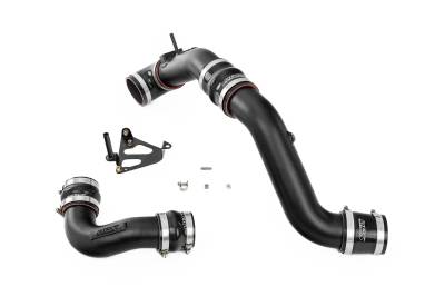 HPS Performance - HPS 17-133WB Black Intercooler Charge Pipe for 17-21 Honda Civic Type R Turbo