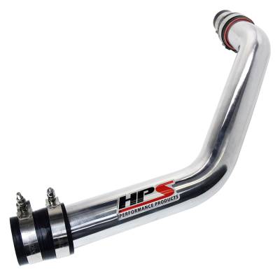 HPS Performance - HPS 17-103P Polish 2.5" Upper Intercooler Pipe for 08-15 Mitsubishi Lancer EVO X