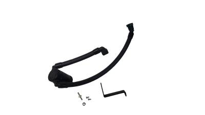 J&L Oil Separator Co - J&L Oil Separator 3092P-B Black Oil Separator 3.0 PCV Side