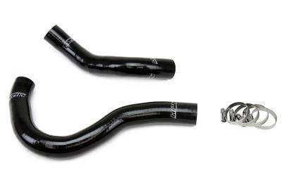 HPS Performance - HPS 57-1001-BLK Black Silicone Radiator Hose Kit for 02-06 Acura RSX