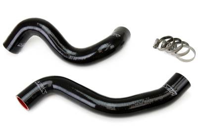 HPS Performance - HPS 57-1058-BLK Black Silicone Radiator Hose Kit for 05-10 Scion TC