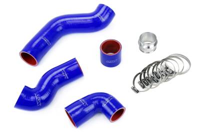 HPS Performance - HPS 57-1845-BLUE Blue Intercooler Boost Hose Kit for 99-06 Volkswagen Golf GTI
