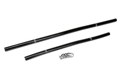 HPS Performance - HPS 57-1910-BLK Black Heater Coolant Hose Kit for 91-01 Jeep Cherokee XJ 4.0L