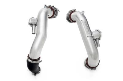 HPS Performance - HPS 17-148P Polished Intercooler Hot Side Charge Pipe for 22-24 Toyota Tundra