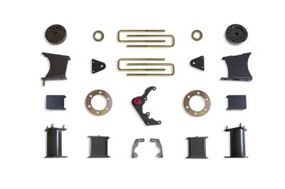 MaxTrac - MaxTrac 941570-3 Cast Steel Brackets & Hardware 14-16 Silverado/Sierra 1500 4WD