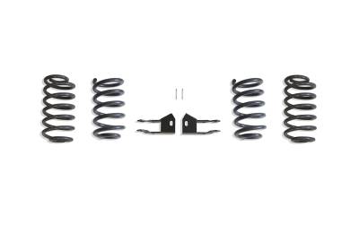 MaxTrac - MaxTrac K331624XL 2"/4" Lowering Kit w/Coils 15-20 Suburban Yukon XL Cadillac