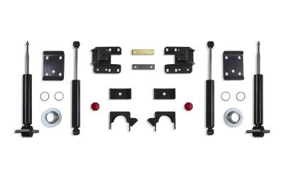 MaxTrac - MaxTrac K331335S 3"/5" Lowering Kit w/Adj Struts for 07-18 Silverado/Sierra 1500