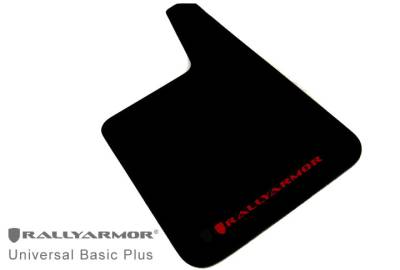 Rally Armor - Rally Armor MF20-BAS-RD Black Mud Flap Red Logo