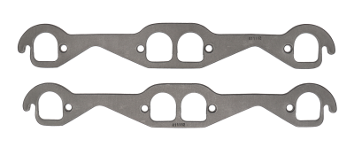 SCE Gaskets - SCE Gaskets 411182 SBC Edelbrock BRODX D Port GRAPH-FORM 1/8 Exhaust Gaskets