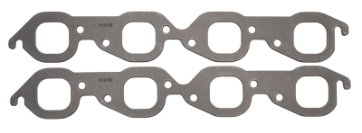 SCE Gaskets - SCE Gaskets 413182 BBC Small Square Graph-Form 1/8 Thick Exhaust Gaskets