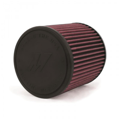 Mishimoto - Mishimoto MMAF3506 Performance Air Filter 3.5" Inlet 6" Filter Length Red