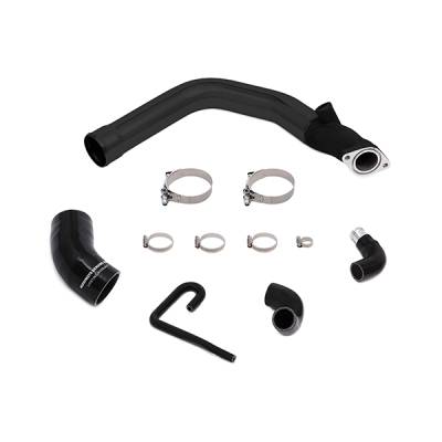 Mishimoto - Mishimoto MMICP-WRX-15WBK Charge-Pipe Kit Wrinkle Black for 15-21 Subaru WRX