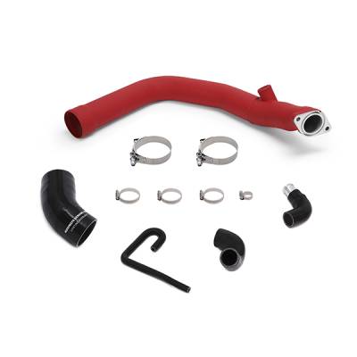 Mishimoto - Mishimoto Charge-Pipe Kit 2015-2021 Wrinkle Red