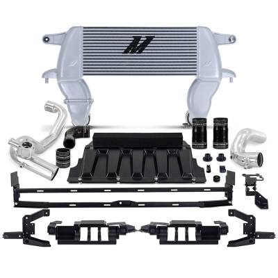 Mishimoto - Mishimoto MMINT-BR23-21HKSLP Hi-mount Intercooler Kit 21+ Bronco 2.3L Silver