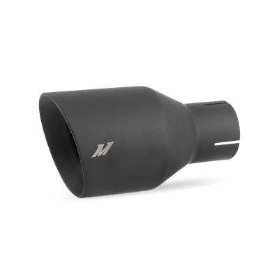 Mishimoto - Mishimoto MMEXH-TIP-DW25BK Double Wall Exhaust Tip 2.5" Inlet