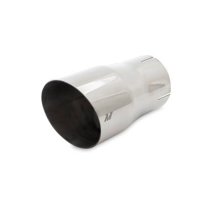 Mishimoto - Mishimoto MMEXH-TIP-SWP Mishimoto Single Wall Exhaust Tip 4" inlet 5" Outlet