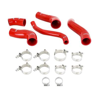 Mishimoto - Mishimoto MMHOSE-VLSTR-13TRD Intercooler Hose Kit for 13-17 Veloster Red