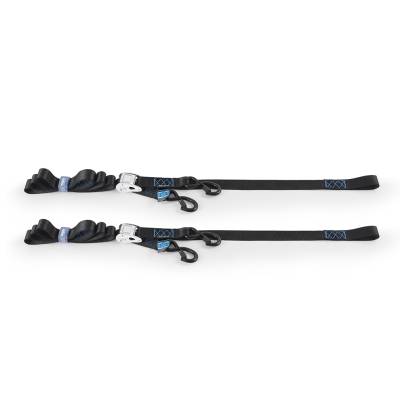 Mishimoto - Mishimoto BNRTC-TDCB-2BK Borne Off-Road Cambuckle Tie-Down Kit 2-pack Black