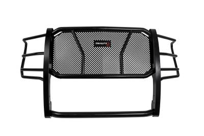 TrailFX - TrailFX E0516B HD Grille Guard Black Steel 2" w/Brush Guard