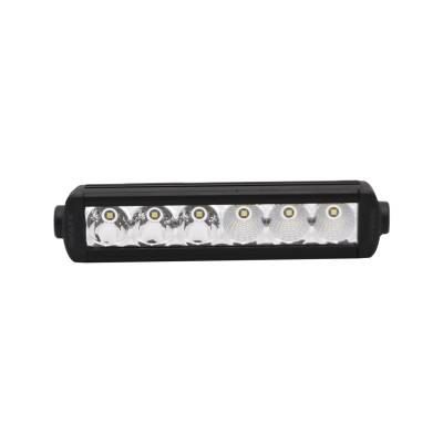 TrailFX - TrailFX 9SRSCM Light Bar LED 9" 30W 90DEG Flood & 8DEG Spot Black w/Harness
