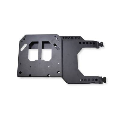 TrailFX - TrailFX BR010T Matte Blk Tailgate Hinge Spare Tire Carrier for Factory Mount 37"