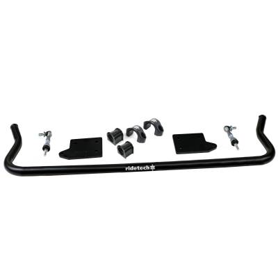 Ridetech - Ridetech 11019100 Front MuscleBar Swaybar Black for 55-57 Chevy Bel Air