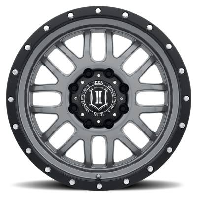 ICON Alloys - ICON Alloys Alpha 20x9 8x180 12mm Gunmetal 1220908955GM