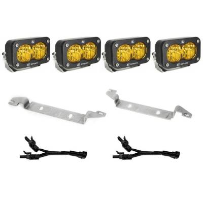 Baja Designs - Baja Designs 448259 S2 Sport Dual Fog Pocket Light Kit for Toyota
