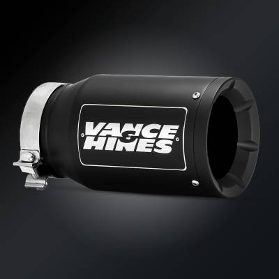 Vance & Hines - Vance & Hines 46912 5" x 6.5" x 12" Black Eliminator Universal Exhaust Tip