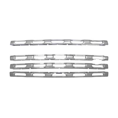 Coast To Coast - Coast To Coast CCIGI168 Grille Insert Overlay 4pc Chrome w/Logo Cutout