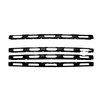 Coast To Coast - Coast To Coast CCIGI168BLK Grille Insert Overlay 4pc Black w/Logo Cutout
