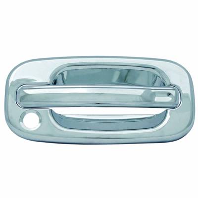 Coast To Coast - Coast To Coast CCIDH68101B Door Handle Cover Chrome for 2-Door w/Driver Keyhole