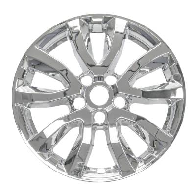 Coast To Coast - Coast To Coast IWCIMP433X 17" 5 V-Spoke Chrome Snap-On Wheel Skins 4pc