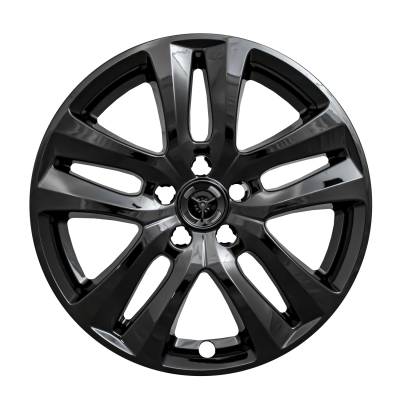 Coast To Coast - Coast To Coast IWCIMP441BLK 18" 5 V-Spoke Gloss Black Wheel Skins 4pc