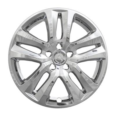 Coast To Coast - Coast To Coast IWCIMP441X 18" 5 V-Spoke Chrome Snap-On Wheel Skins 4pc