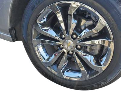 Coast To Coast - Coast To Coast IWCIMP442CC 16" 5 Split'spoke Chrome/Charcoal Wheel Skins 4pc
