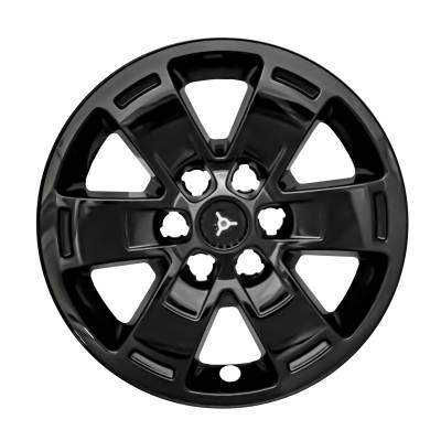 Coast To Coast - Coast To Coast IWCIMP444BLK 16" Wheel Skin 5 V Spokes Gloss Black 4pc