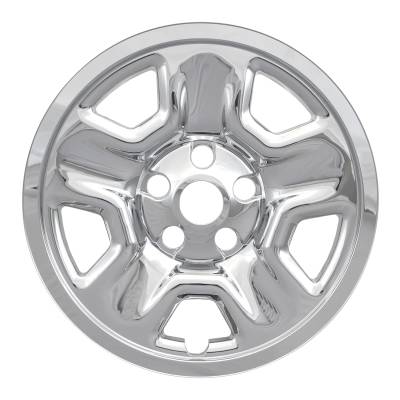 Coast To Coast - Coast To Coast IWCIMP98X 17" Wheel Skin 5 Spokes Chrome 4pc Steel Wheels