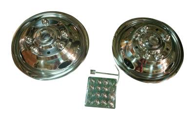 Coast To Coast - Coast To Coast IWCN17F05 17" Wheel Simulator SS Bolt-On 8 Lug 4pc