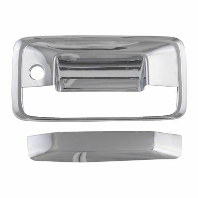 Coast To Coast - Coast To Coast CCITGH65529 Chrome Tailgate Handle Cover w/Keyhole No Cam Cutout