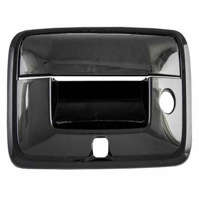 Coast To Coast - Coast To Coast CCITGH65530BLK Black Tailgate Handle Trim Camera Hole 14-18 GM